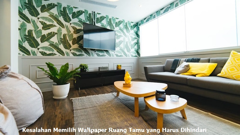 wallpaper ruang tamu