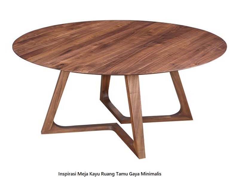 Meja Kayu Ruang Tamu