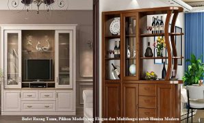 Bufet Ruang Tamu, Pilihan Model yang Elegan dan Multifungsi untuk Hunian Modern Bufet Ruang Tamu